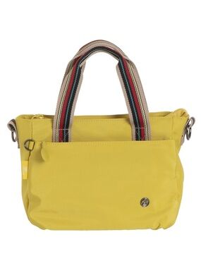 BOBO Yellow Striped-Handle Tote Bag